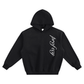 white,black,hoodie